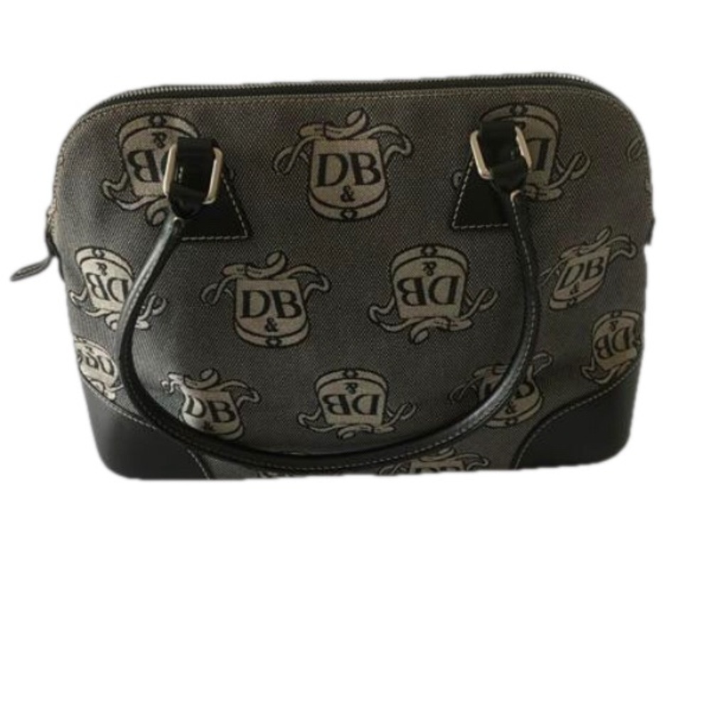 Dooney and Bourke Donegal Crest Domed Satchel VTG